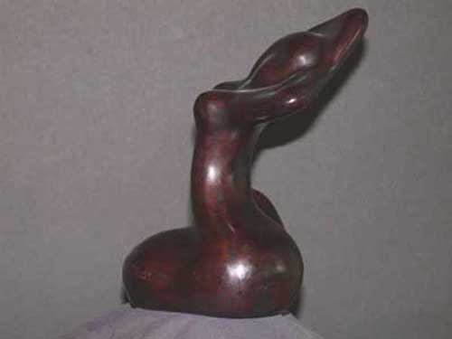 Image 1 of Female Abstract Form #2 Resin