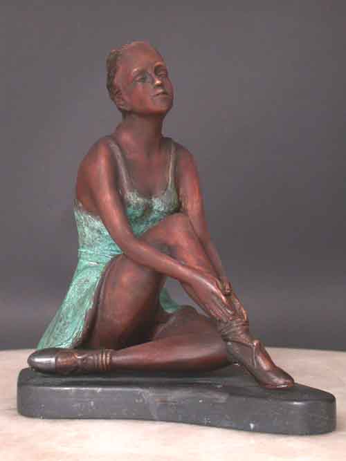 The Ballerina Female Bronze Sculpture