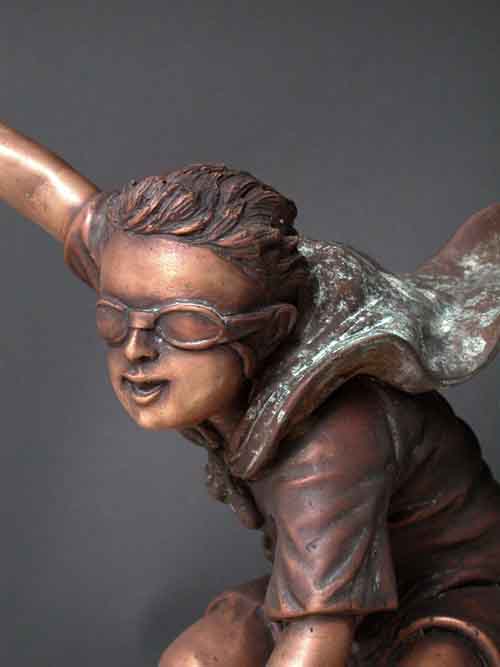 Image 1 of Bronze Fantasy Sculpture 